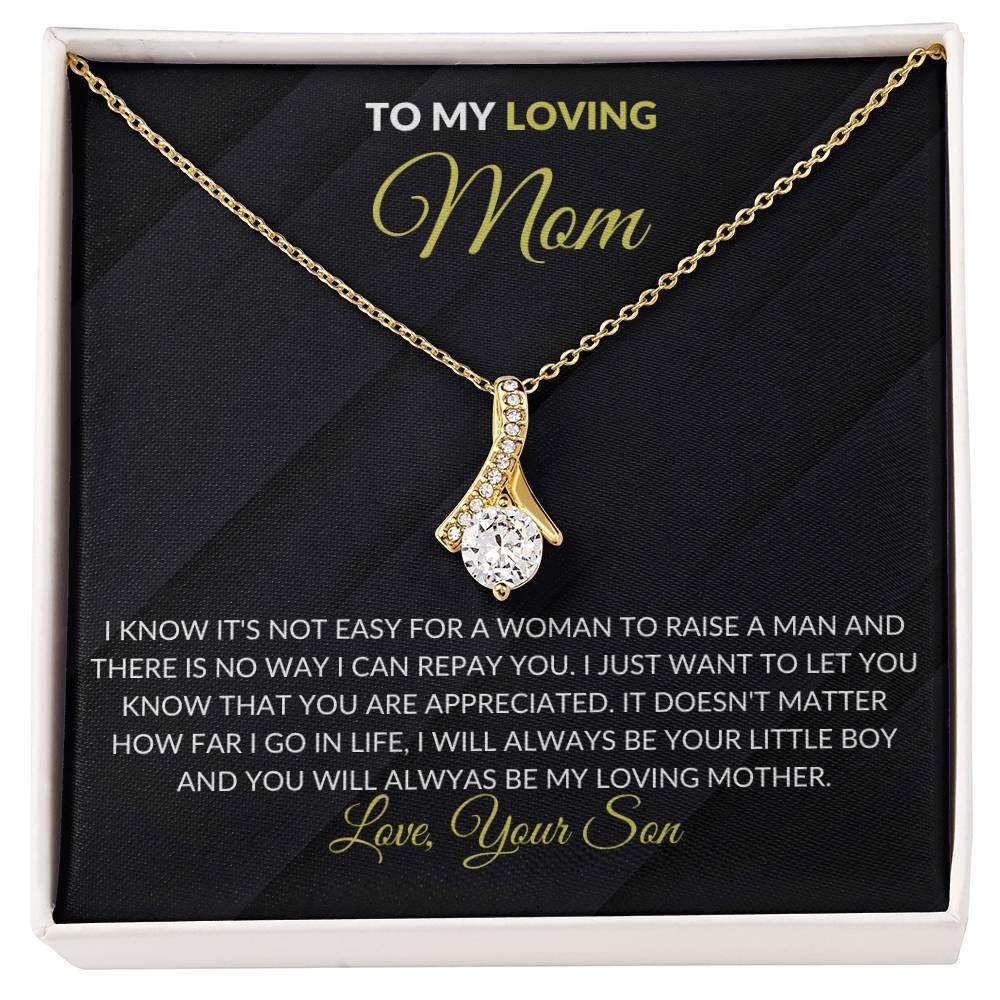 To My Loving Mom | Alluring Beauty necklace