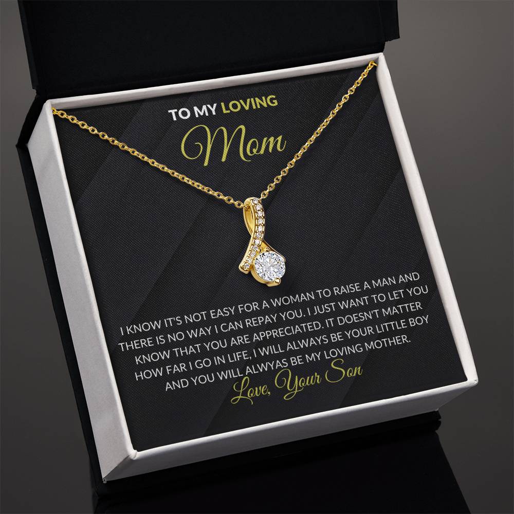 To My Loving Mom | Alluring Beauty necklace