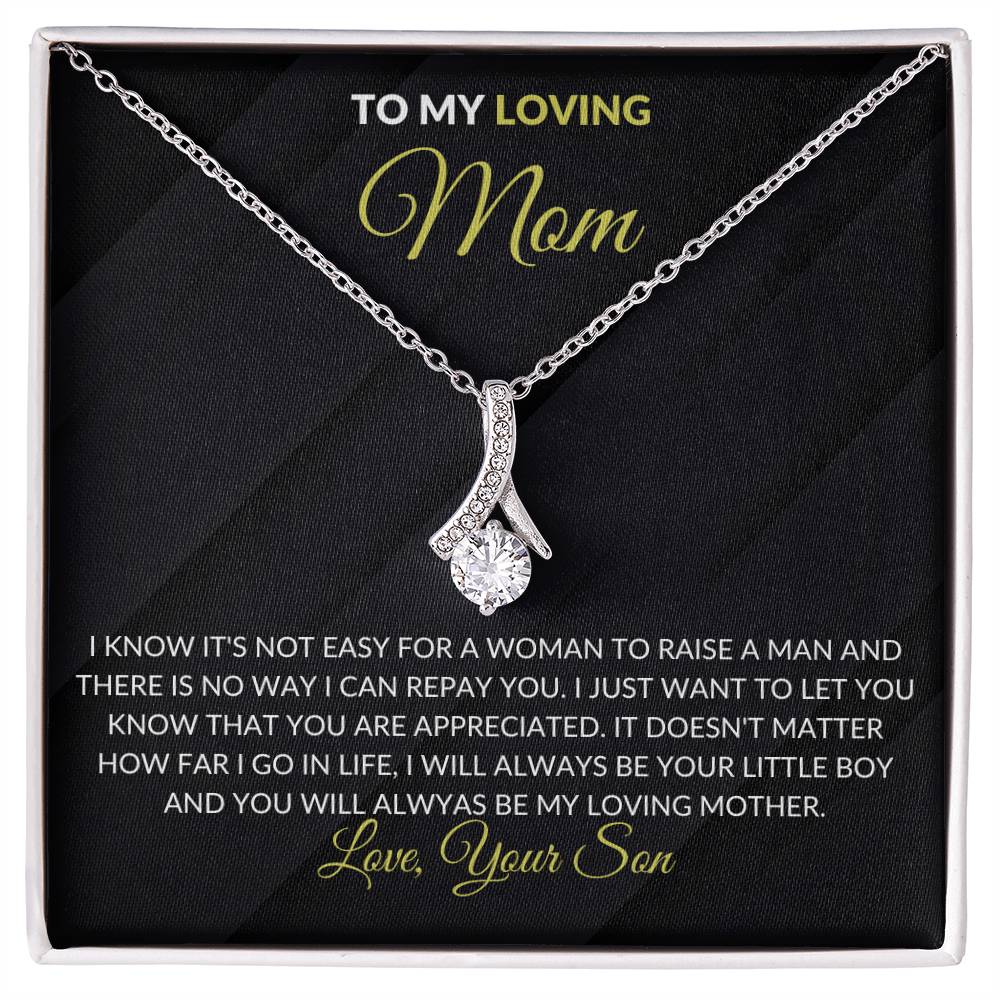 To My Loving Mom | Alluring Beauty necklace