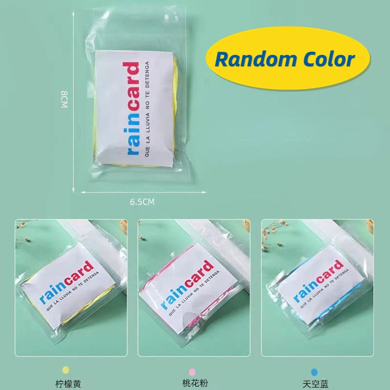 Portable Raincoat Women Men Outdoor Rainwear Waterproof Disposable Camping Hiking Hooded Ponchos Rain Cover Travel Accessories