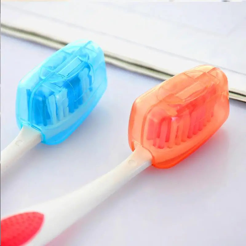 5Pcs/set Portable Toothbrush Cover Holder Travel Hiking Camping Brush Cap Case YKS Health Germproof Toothbrushes Protector